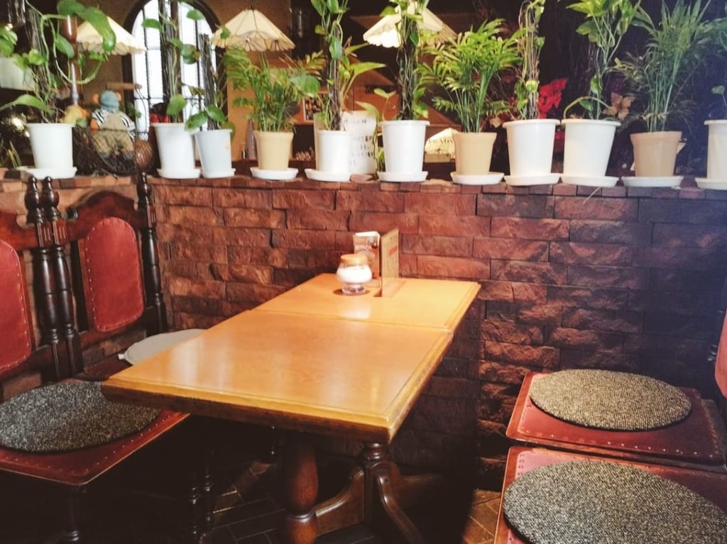 喫茶啓の店内
