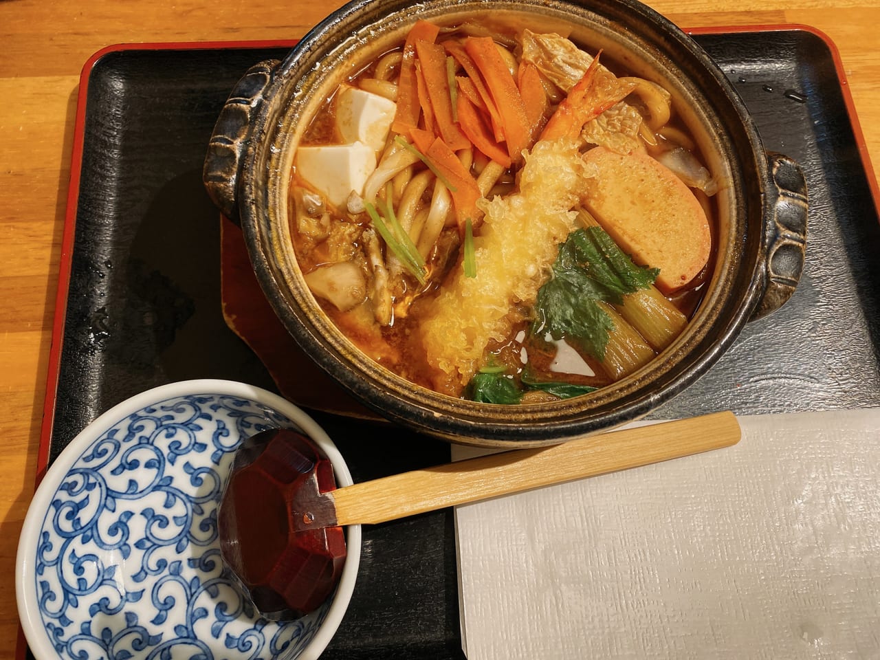 天狗の味噌煮込みうどん