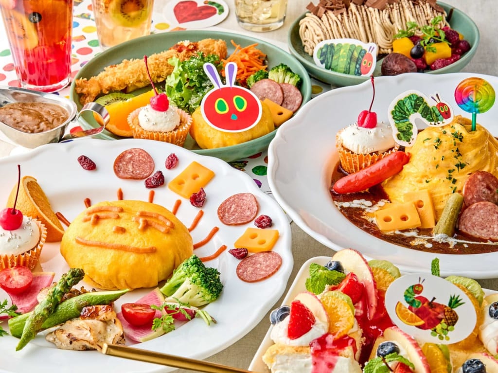 はらぺこあおむしコラボカフェのフード