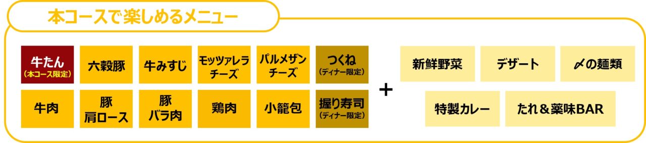 しゃぶ葉の牛たん食べ放題フェア