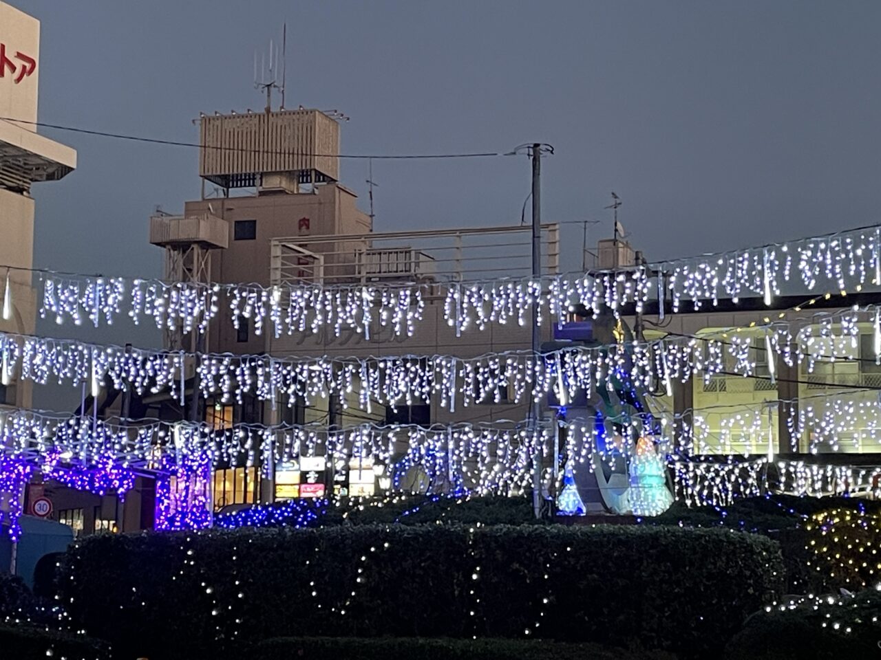 みずほ台駅前イルミネーション