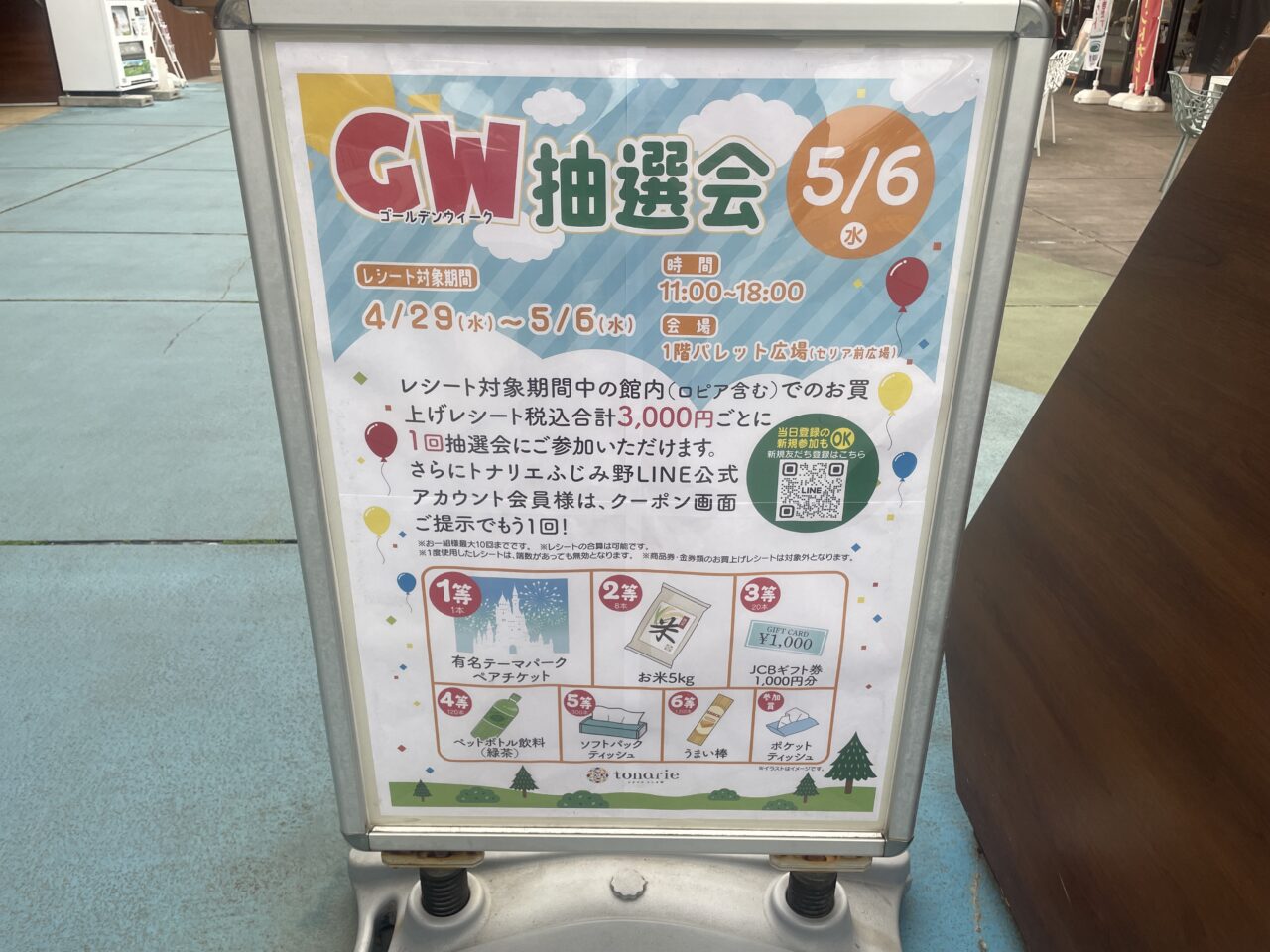 GW抽選会