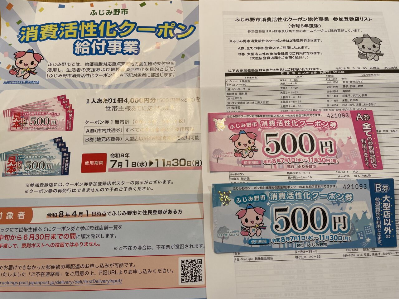 消費活性化クーポン